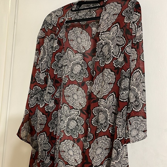 Forever 21 sheer beach cover up size Medium - Picture 7 of 9